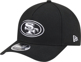 San Francisco 49ers 9FORTY M-CROWN Snapback Black White