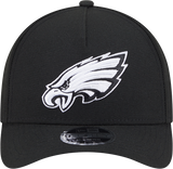 Philadelphia Eagles 9FORTY M-CROWN A-FRAME Snapback Black And White