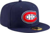Montreal Canadiens NHL 59FIFTY Fitted Navy