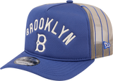 Brooklyn Dodgers New Era 9FIFTY Arched Foam Trucker Pinstripe