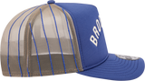 Brooklyn Dodgers New Era 9FIFTY Arched Foam Trucker Pinstripe