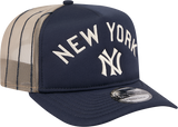 New York Yankees New Era 9FIFTY Arched Foam Trucker Pinstripe