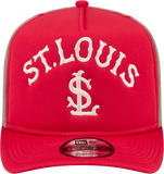 St. Louis Cardinals New Era 9FIFTY Arched Foam Trucker Pinstripe