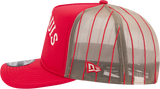 St. Louis Cardinals New Era 9FIFTY Arched Foam Trucker Pinstripe