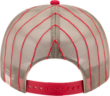 St. Louis Cardinals New Era 9FIFTY Arched Foam Trucker Pinstripe