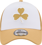 Boston Celtics New Era City Edition 9FORTY A-FRAME Trucker
