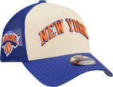 New York Knicks New Era City Edition 9FORTY A-FRAME Trucker