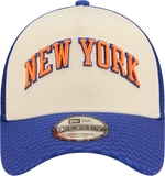 New York Knicks New Era City Edition 9FORTY A-FRAME Trucker