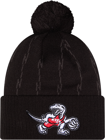 Bonnet Hiver Vintage Mitchell & Ness – San Antonio Spurs, Pompon, Unisexe Adulte