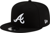Atlanta Braves New Era 9Fifty Snapback Black