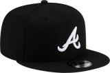 Atlanta Braves New Era 9Fifty Snapback Black