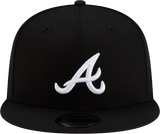 Atlanta Braves New Era 9Fifty Snapback Black