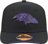 Baltimore Ravens 9SEVENTY Stretch 2026 Sideline Hat