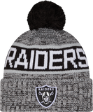 Las Vegas Raiders Tri Colour Cuffed Knit Toque