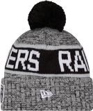 Las Vegas Raiders Tri Colour Cuffed Knit Toque