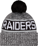 Las Vegas Raiders Tri Colour Cuffed Knit Toque