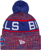 Buffalo Bills Tri Colour Cuffed Knit Toque
