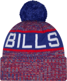 Buffalo Bills Tri Colour Cuffed Knit Toque