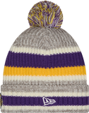 Minnesota Vikings Knit Stripe Pom Toque