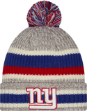 New York Giants Knit Stripe Pom Toque