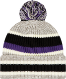 Baltimore Ravens Knit Stripe Pom Toque
