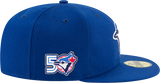 Toronto Blue Jays 59FIFTY Alt 4 50th Anniversary Side Patch