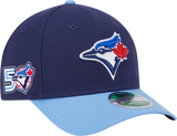 Toronto Blue Jays 9FORTY M-CROWN 50th Anniversary Side Patch Alt 4