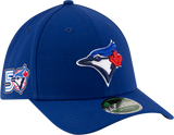 Toronto Blue Jays New Era 39Thirty M-Crown 50th Anniversary Side Patch
