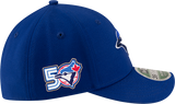 Toronto Blue Jays New Era 39Thirty M-Crown 50th Anniversary Side Patch