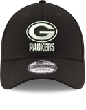 Green Bay Packers 9FORTY Black