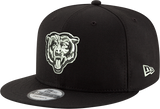 Chicago Bears New Era 9Fifty Snapback Black And White