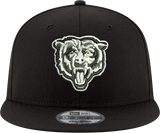Chicago Bears New Era 9Fifty Snapback Black And White