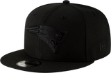 New England Patriots New Era 9Fifty Snapback Blackout