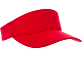 Premium Visor Blank Adjustable Flex Red