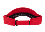 Premium Visor Blank Adjustable Flex Red