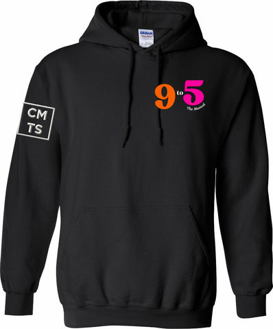 CMTS 9 To 5 Hoodie Black