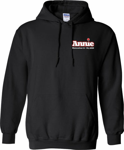 Annie Pull Over Hoodie Black