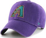 Arizona Diamondbacks '47 Clean Up Cap Purple