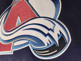 Colorado Avalanche Embroidered Crest Hoodie Navy