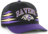 Baltimore Ravens '47 Diamond Cut Hitch Black