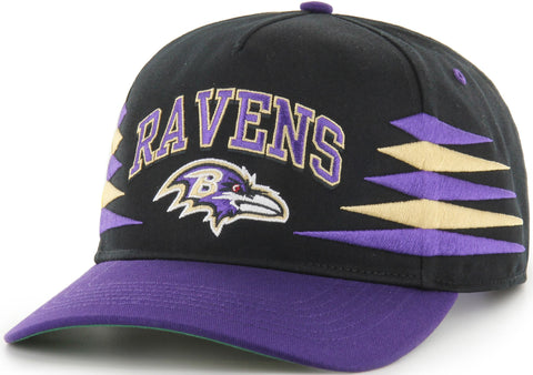 Baltimore Ravens '47 Diamond Cut Hitch Black