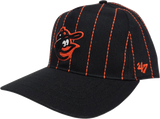 Baltimore Orioles '47 Rawlings Pinstripe Hitch Snapback