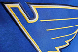 St. Louis Blues Embroidered Crest Hoodie Blue