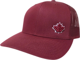 Canada Leaf Trucker Cranberry
