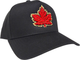 Canada Mighty Maple 5 Panel Snapback Black