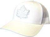 Canada Cap Mighty Maple Classics Trucker White With Grey Accent