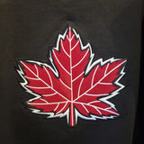 Canada Crew Neck Mighty Maple Black Made In Canada