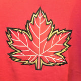 Canada Crew Neck Mighty Maple Red Made In Canada