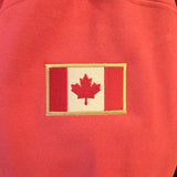 Canada Crew Neck Mighty Maple Red Made In Canada