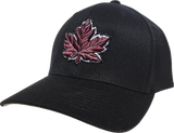 Canada Mighty Maple Cap Black and Maroon
